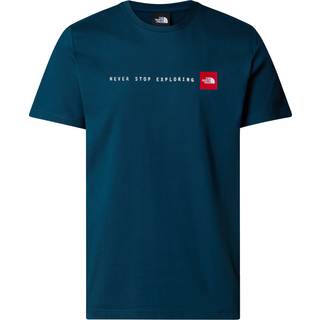 The North Face Men's Never Stop Exploring T-Shirt Midnight Petrol, S
