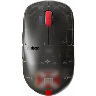 Pulsar X2-H High Hump Trådløs Gaming Mus - Mini - Clear Black - Limited Editi