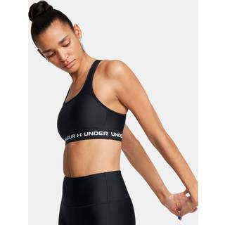 Armour® Mid Crossback Women's Sports Bra Black / Black / White XS