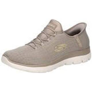 SKECHERS Dame Summits Klassiske Aften Sneakers Natur