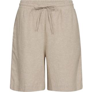Freequent Shorts - FQLava HørShorts Beige Str. M Freequent.dk