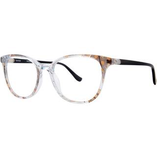 Kensie Swoon Peacock 52 Briller Kvinder Brun - Pattern Transparent Peacock Brown - 52mm