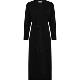 Max Mara Virgin wool midi dress - black - XL