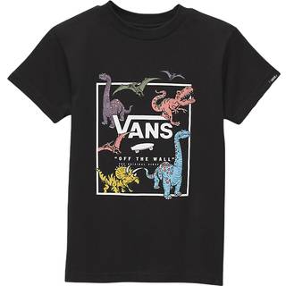 Vans - Little Kids Glow Dino T-Shirt (2-8 Years), Black, Size: 3-4Y - Black - 3-4Y
