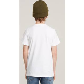 Boys T-Shirt Regular - White - boys