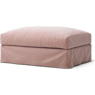 Decotique Betræk Til Le Grand Air Fodskammel - Møbelbetræk Hør Tender Blush - 11002656