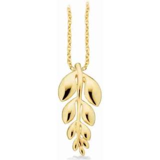 Scrouples Blad Vedhæng i 8 Karat Guld 214393