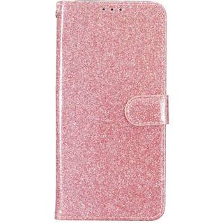 EIDERWOOD Motorola Moto G54 Læder Flip Cover m. Pung & Strop - Glimmer - Rose Gold