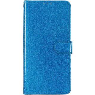 EIDERWOOD Motorola Moto G54 Læder Flip Cover m. Pung & Strop - Glimmer - Blå
