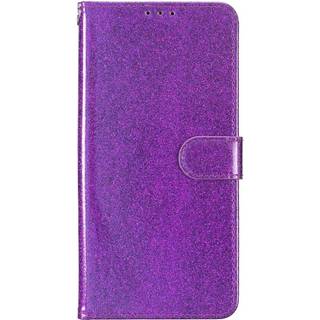EIDERWOOD Motorola Moto G54 Læder Flip Cover m. Pung & Strop - Glimmer - Lilla