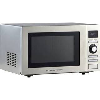 Scandomestic MWC25X, Microwave Combi Kombiovn - Farve: Rustfrit Stål