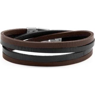 Mørkt & Stål Roy Dobbeltbundet Armbånd