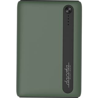 Dacota Platinum powerbank 5 000 mAh, mørkegrøn ➞ På lager - klar til levering og afhentning
