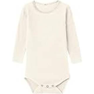 Langærmet Ribstrikket Bodystocking