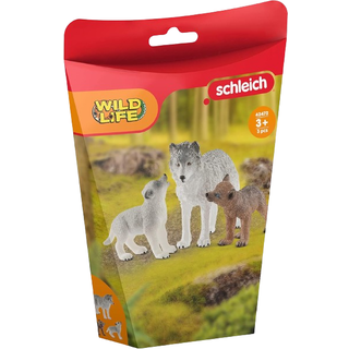 Schleich Ulvemor med hvalpe [Levering: 1-2 dage]