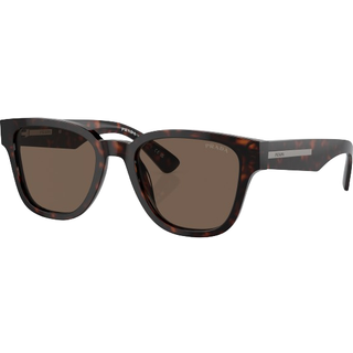 Prada Mand PR A04S 17N08T Solbriller Acetat Skildpadde Brun Pillow Normal Antiblænding