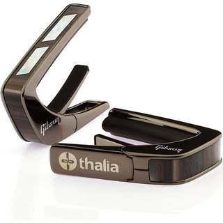 Thalia Gibson Split Parallelogram Split Parallelogram-Black Chrome Capo til akustisk guitar