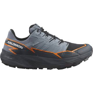 Salomon Men's Thundercross GORE-TEX Flint Stone/Carbon/Orange Pepper, 46 2/3