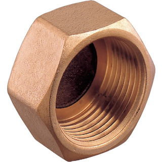 Rørprop Guidi Cap, bronze, indvendig, 3/8" G (BSP)