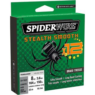 Spiderwire SW 12 150M Line 0,29mm 26,4kg Grøn 150m