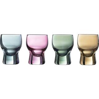 Happy Shotglas, mix, 4 stk.
