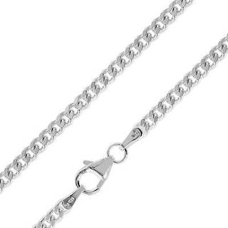 trendor 41291 Herren Halskette 925 Silber Panzerkette 2,7 mm breit