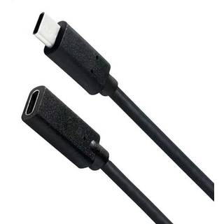 NÖRDIC 1,5m USB3.2 Gen2 USB-C forlængerkabel ha til ho 10Gbps 5A 100W Thunderbolt3
