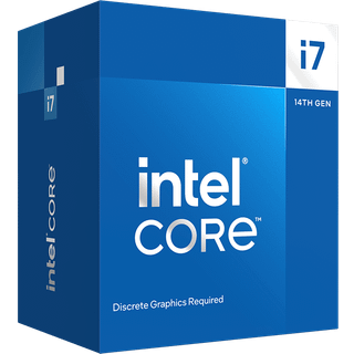 Intel Core i7-14700F Raptor Lake-S CPU - 20 kerner - 2.1 GHz - Intel LGA1700 - Intel Boxed