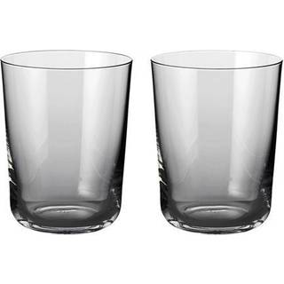 Vandglas - Frederik Bagger - New York Water L Dark, Røget - 2 stk.