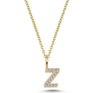 Nuran bogstav vedhæng V2201 (Z)