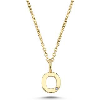 Nuran bogstav vedhæng V2200 (O)