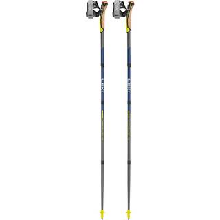 Leki Traveller FX.One Carbon Stavgangsstave størrelse 105 cm farve grey/ neon yellow