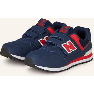New Balance New Balance Blue Dark Boys Hook and Loop 574 Trainers