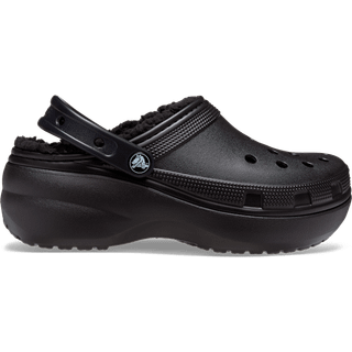 Crocs women Classic Platform Lined Clogs Black 41