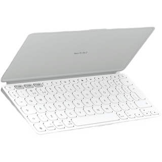 Logitech Keys-To-Go 2 tastatur Universel Bluetooth QWERTY Dansk, Finsk, Norsk, Svensk Hvid