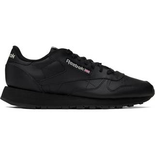 Reebok Classic Leather Sneaker størrelse 6 farve hvid/sort