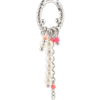 Pilgrim TEKLA single ørering sølvbelagt