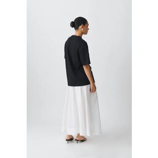 Gina Tricot-Basic oversized tee-t-shirts-Sort-S-Dame