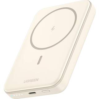 UGREEN Trådløs Magnetisk Powerbank 10 000 mAh - Beige