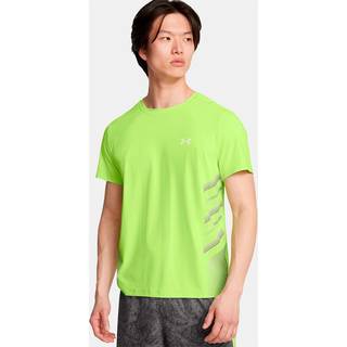 Under Armour Launch Elite Graphic Running Shirt Men - Green, Grey, Size S - green