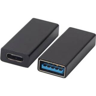 NÖRDIC USB-C hun til USB-A hun adapter 5 Gbps