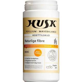 HUSK Psyllium Mavebalance kapsler- Fri fragt over 249