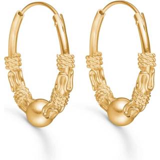 Studio Z - Big oasis creoler i forgyldt eller sølv, 16 eller 20mm - 8210017