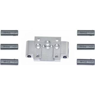 Serpent SER-500243 Front Bulkhead Alu SRX2