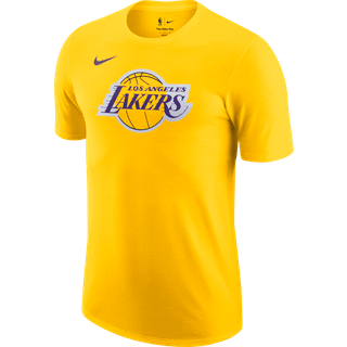 Los Angeles Lakers Essential Nike NBA-T-shirt til mænd - gul - XL