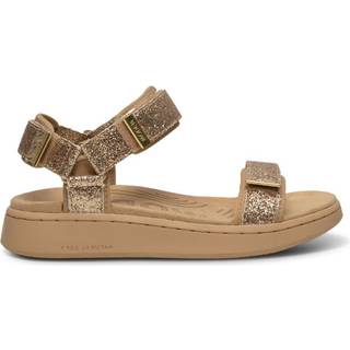 Line Glitter Sandaler, Coffee Cream, 39