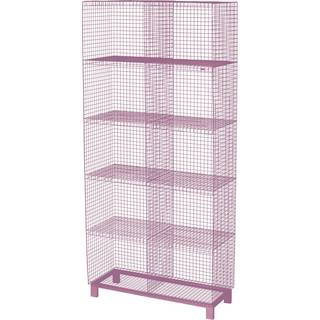 Kalager Grid Cabinet med Ben - Lyserød