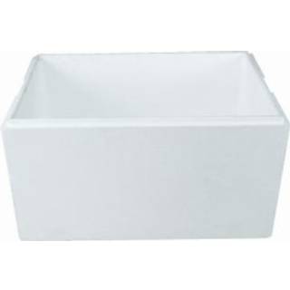 Termokasse 1/1 GN 600x400x320mm 50 liter EPS uden låg hvid