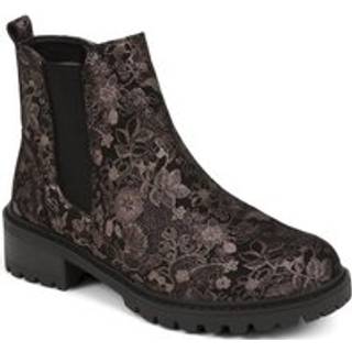 Pavers Pavers Blomster Slip-On Ankel Støvler med chunky'sål