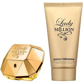 Paco Rabanne Lady Million Giftset 125 ml, Edp Spray 50ml/Body Lotion 75ml
